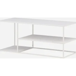 Träne soffbord 120 x 50 cm - Vit