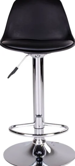 Trondheim Barstol - Svart/krom + Möbeltassar