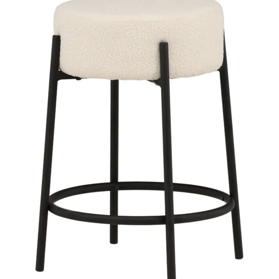 Tucson barstol 60 cm - Vit