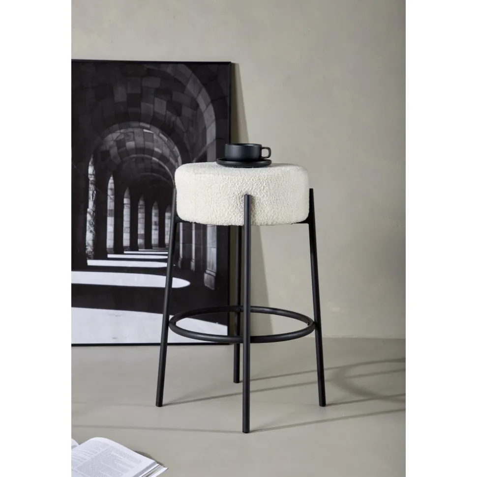 Tucson barstol 70 cm - Vit