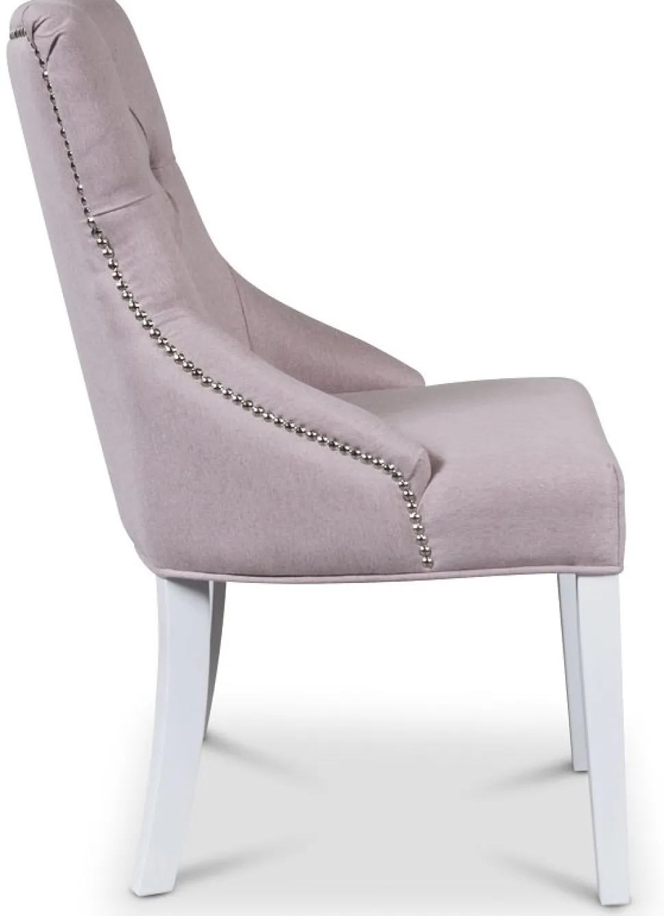 Tuva EUR Matstol - Rosa / Vit + Möbeltassar