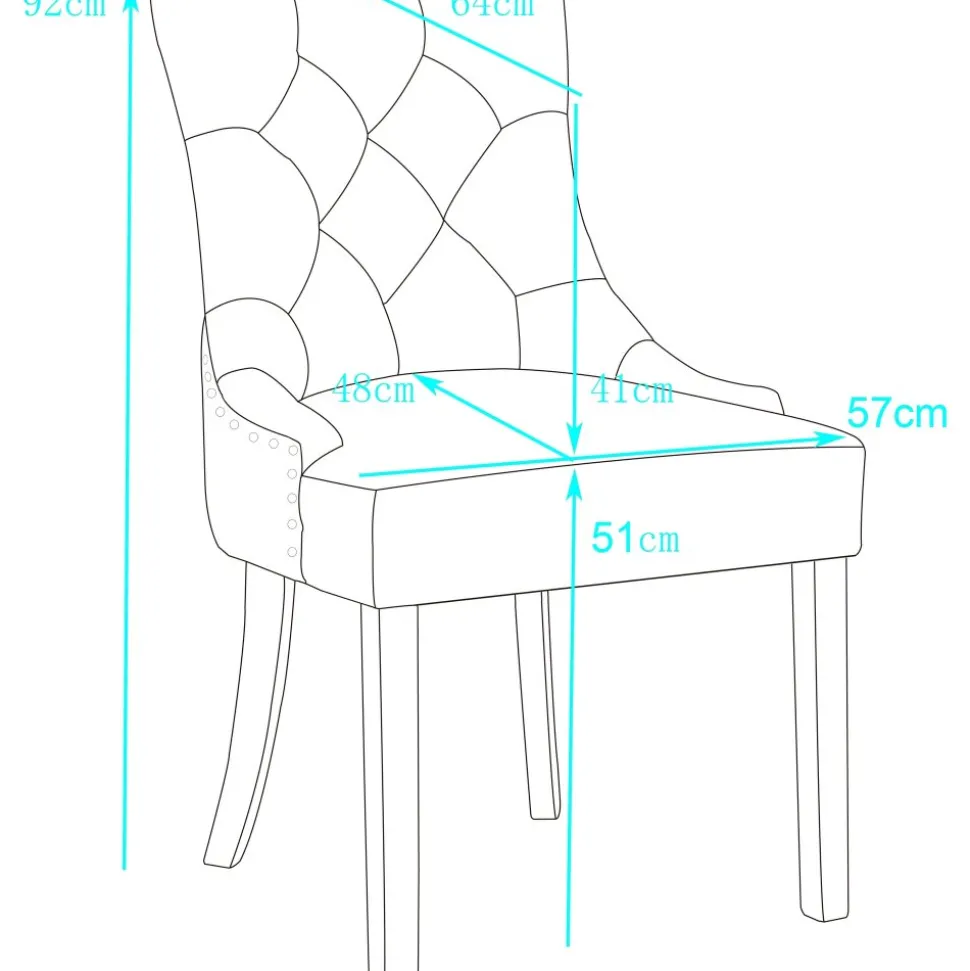 Tuva Stol i grå sammet + Möbeltassar