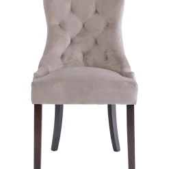 Tuva stol med handtag i ryggen - Gråbeige + Fläckborttagare för möbler