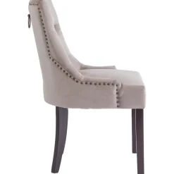 Tuva stol med handtag i ryggen - Gråbeige + Fläckborttagare för möbler