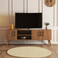 TV-bänk i ek 150 cm