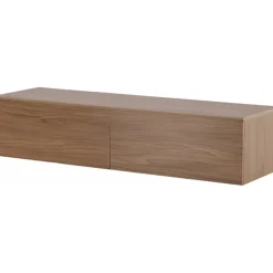 Tv-bänk i valnöt 160 cm - Fredslund