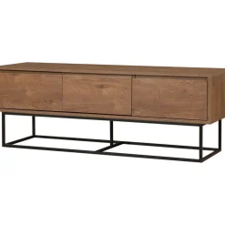 Tv-bänk Milo i valnöt - 140 cm