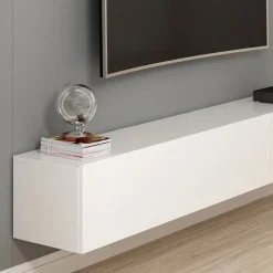 TV-bänk Rigel i vitt - 180 cm