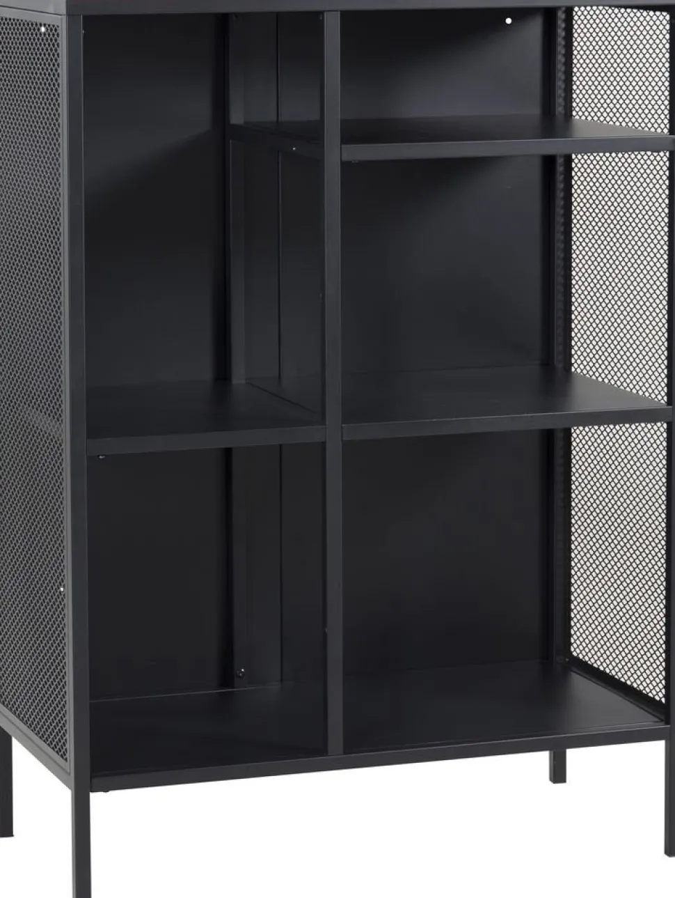 Tvärån skåp - Svart