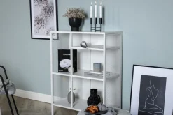 Tvärån skåp - Vit