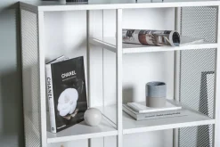 Tvärån skåp - Vit