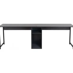 Twin skrivbord - Antracit/svart