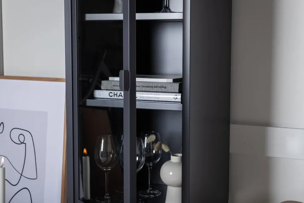 Tysslinge skåp - Grå