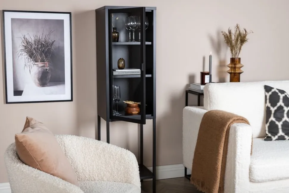 Tysslinge skåp - Svart