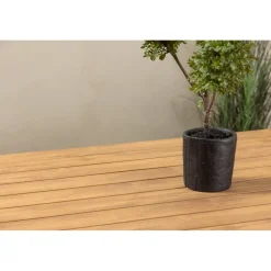 Utebord 205 x 90 cm beige / Teaklook - Copacabana + Rengöringsmedel för utemöbler