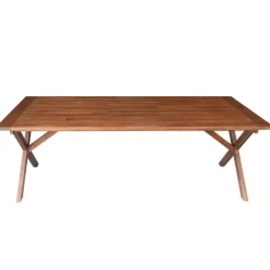 Utebord 220x100 cm Brunlaserat - Oxford