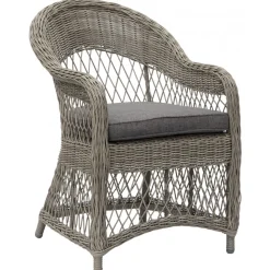 Utefåtölj grå/rotting - Marbella