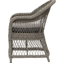 Utefåtölj grå/rotting - Marbella