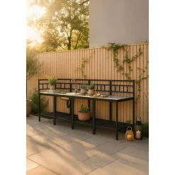 Utekök komplett svart - Alicante