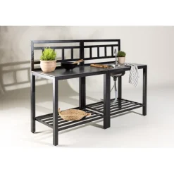 Utekök komplett svart - Alicante