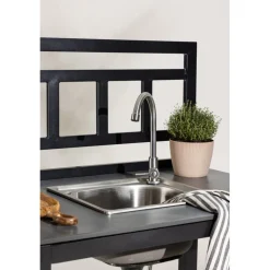 Utekök komplett svart - Alicante