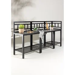 Utekök komplett svart - Alicante