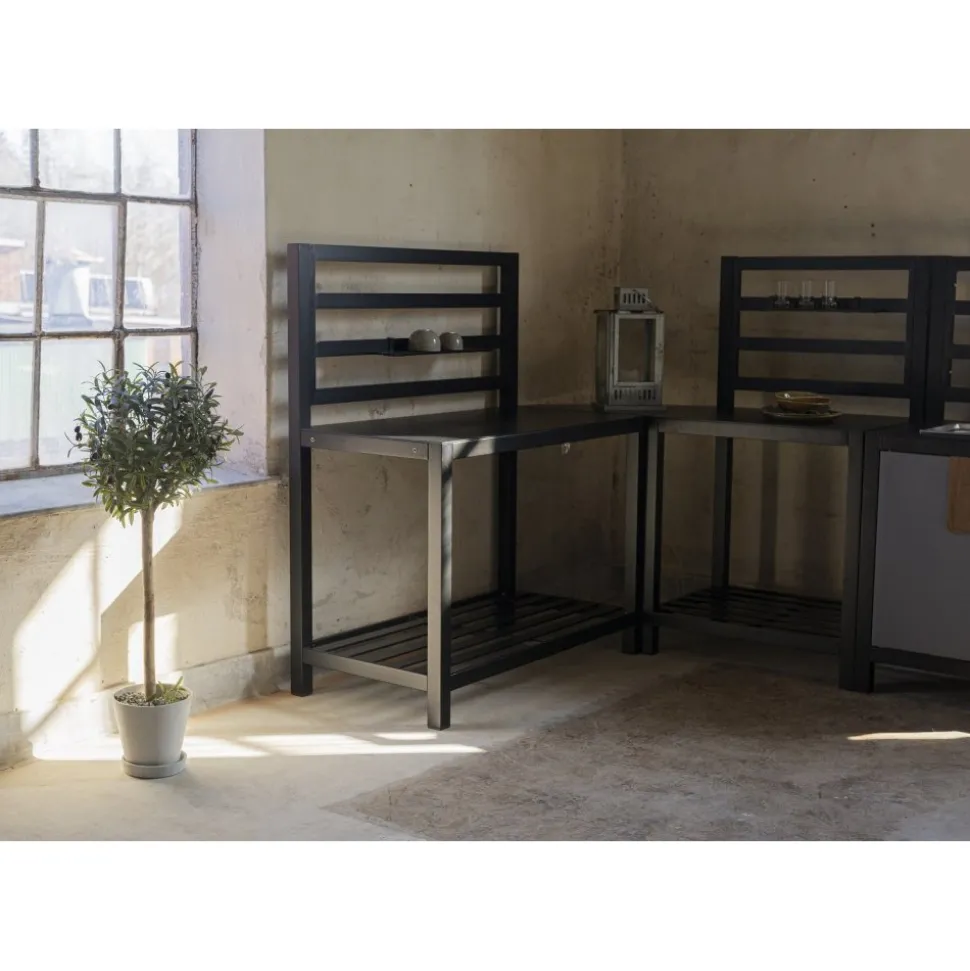 Uteköksdel Lackö - Hörndel + Rengöringsmedel för utemöbler