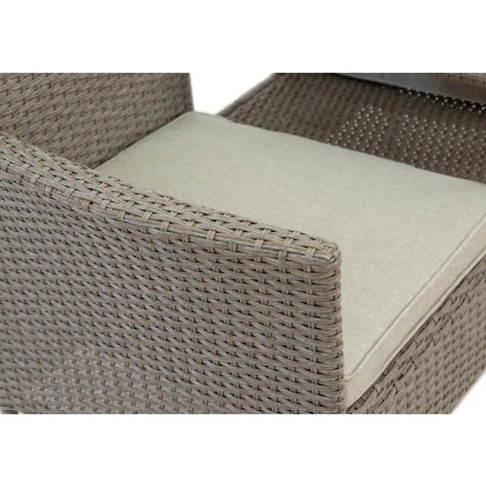 Utesoffa / Duosoffa i beige rotting