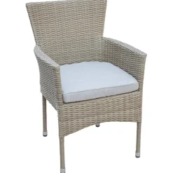 Utestol natur med sittdyna - Tor