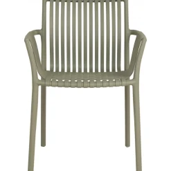 Utestol Stapelbar - Grön - Tulsa + Textilskydd för utemöbler