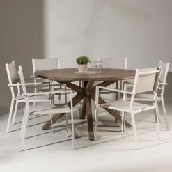 Utestol stapelbar beige - Copacabana + Rengöringsmedel för utemöbler