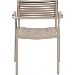 Utestol stapelbar beige - Pino