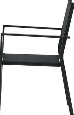 Utestol stapelbar svart - Copacabana + Rengöringsmedel för utemöbler