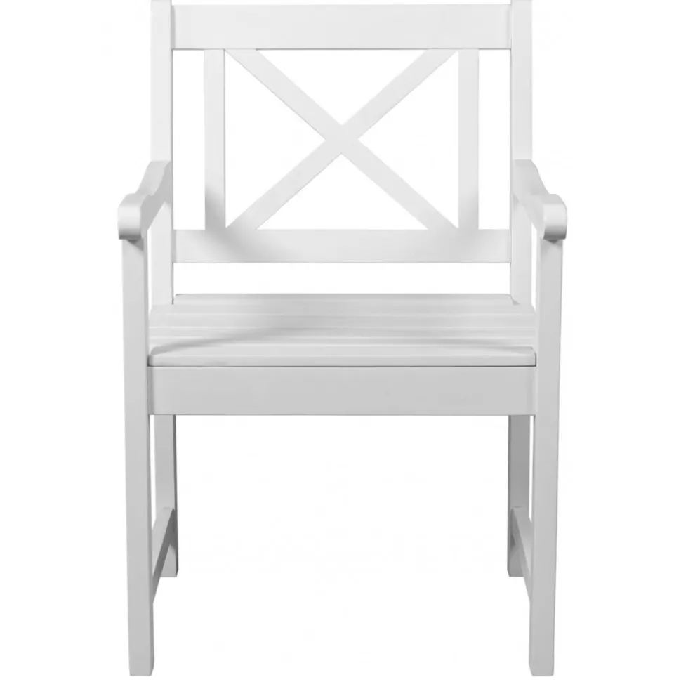 Utestol vit Bohus + Fläckborttagare för möbler