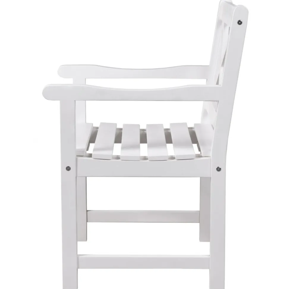 Utestol vit Bohus + Fläckborttagare för möbler