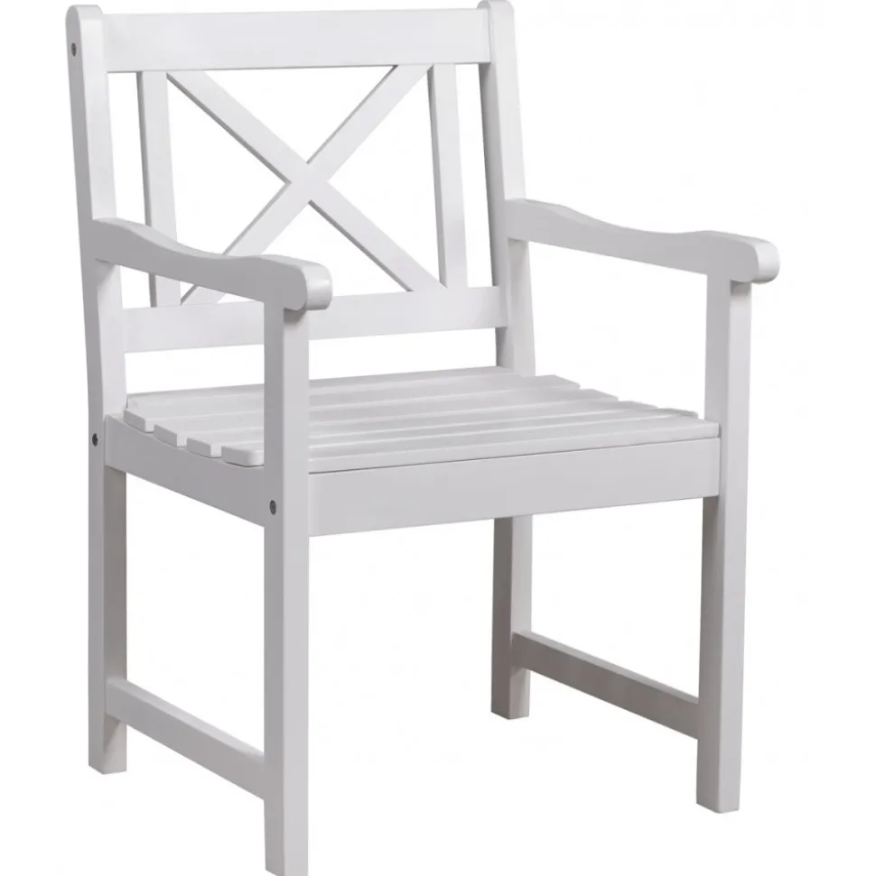 Utestol vit Bohus + Textilrengöring för möbler