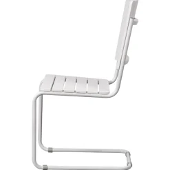Utestol vit stapelbar - Holmsund