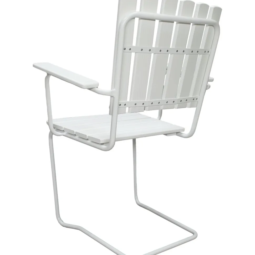 Utestol vit Vaxholm - Europa producerad