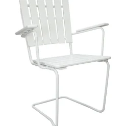 Utestol vit Vaxholm - Europa producerad