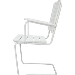 Utestol vit Vaxholm - Europa producerad