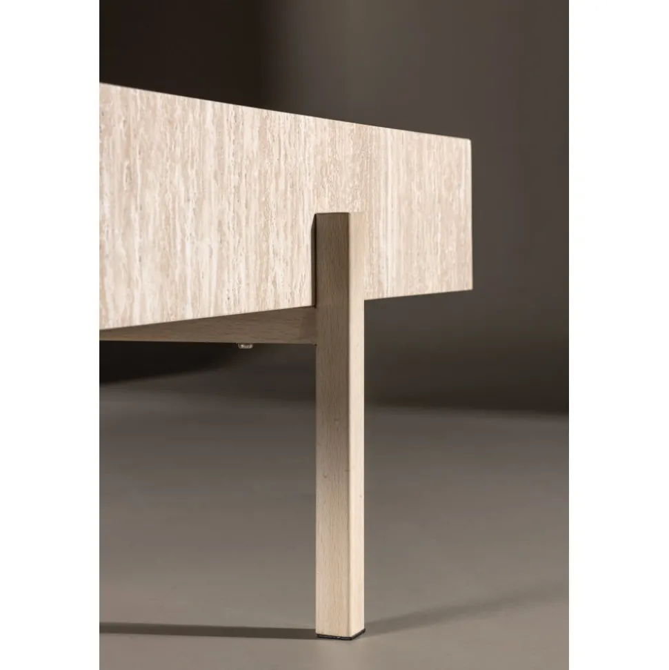 Vadholmen soffbord 130 x 76 cm - Whitewash