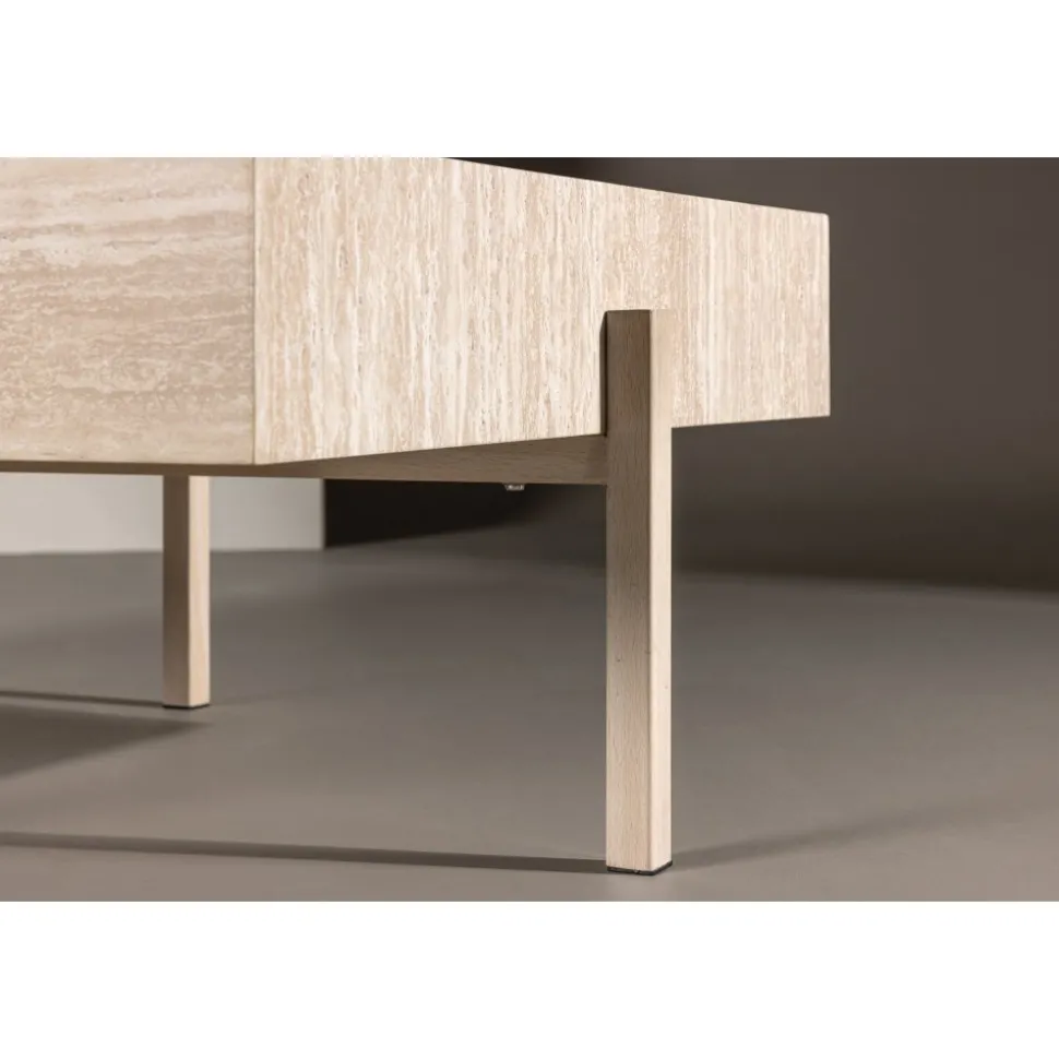 Vadholmen soffbord 130 x 76 cm - Whitewash