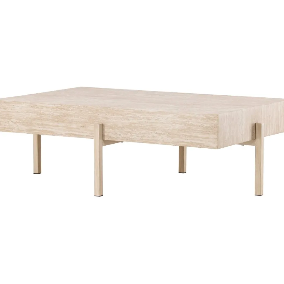 Vadholmen soffbord 130 x 76 cm - Whitewash