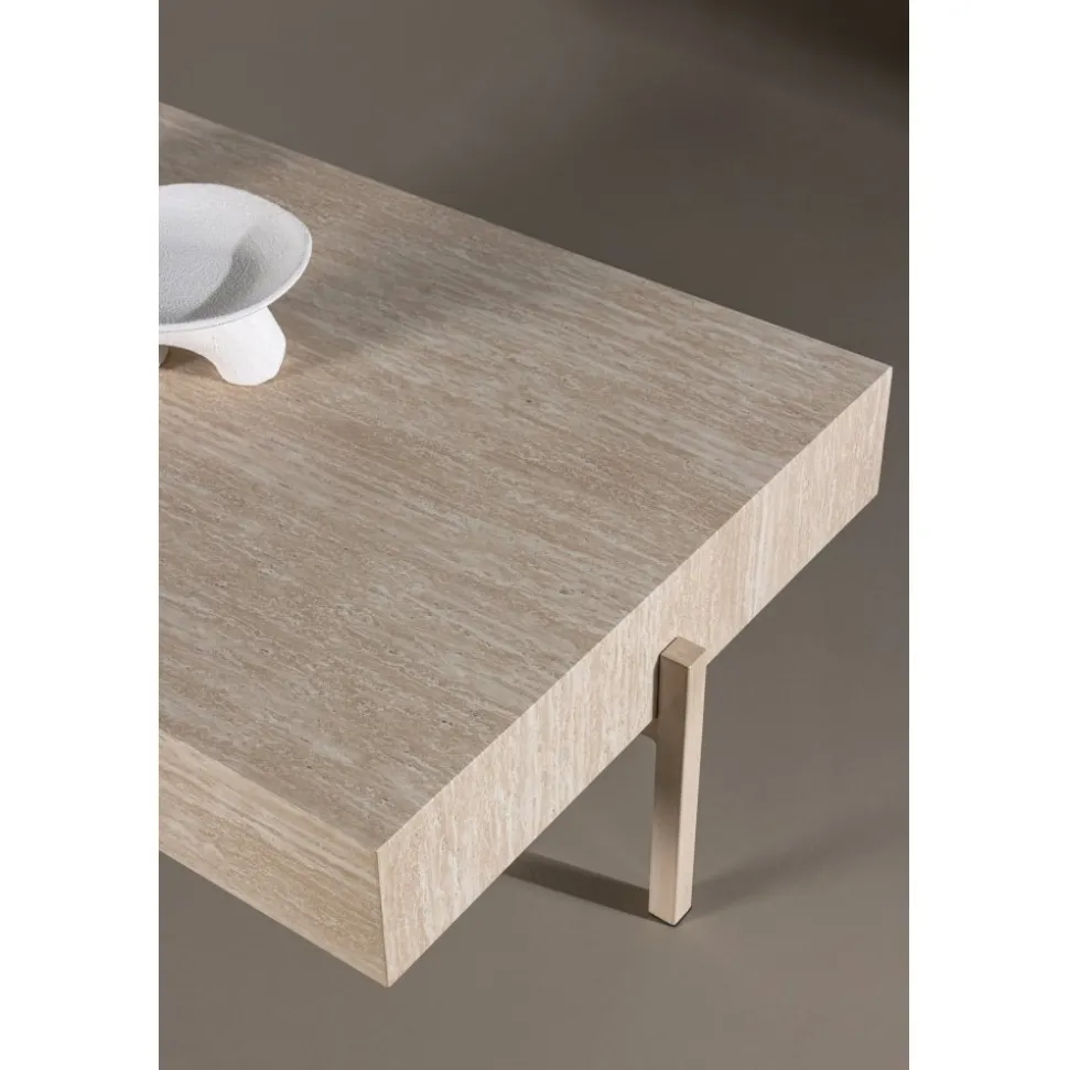 Vadholmen soffbord 130 x 76 cm - Whitewash