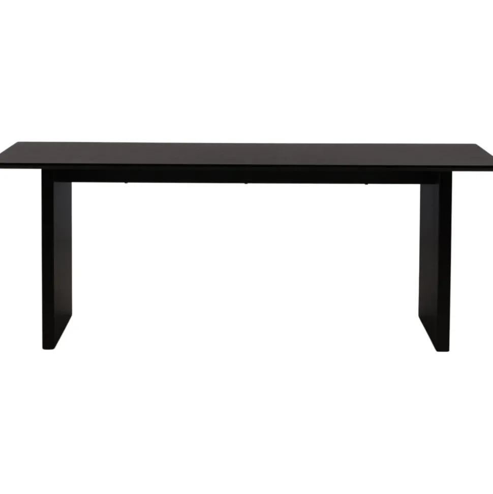 Vail matbord 200 x 100 cm - Svart