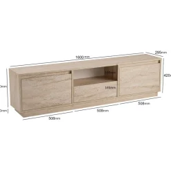 Vanguard TV-bänk - Travertin