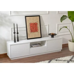 Vanguard TV-bänk - Vit