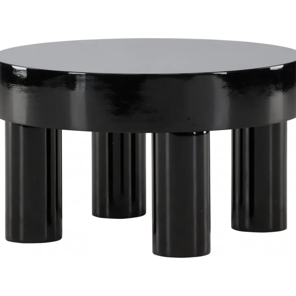 Varberg soffbord Ø60 cm - Svart