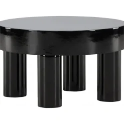 Varberg soffbord Ø60 cm - Svart