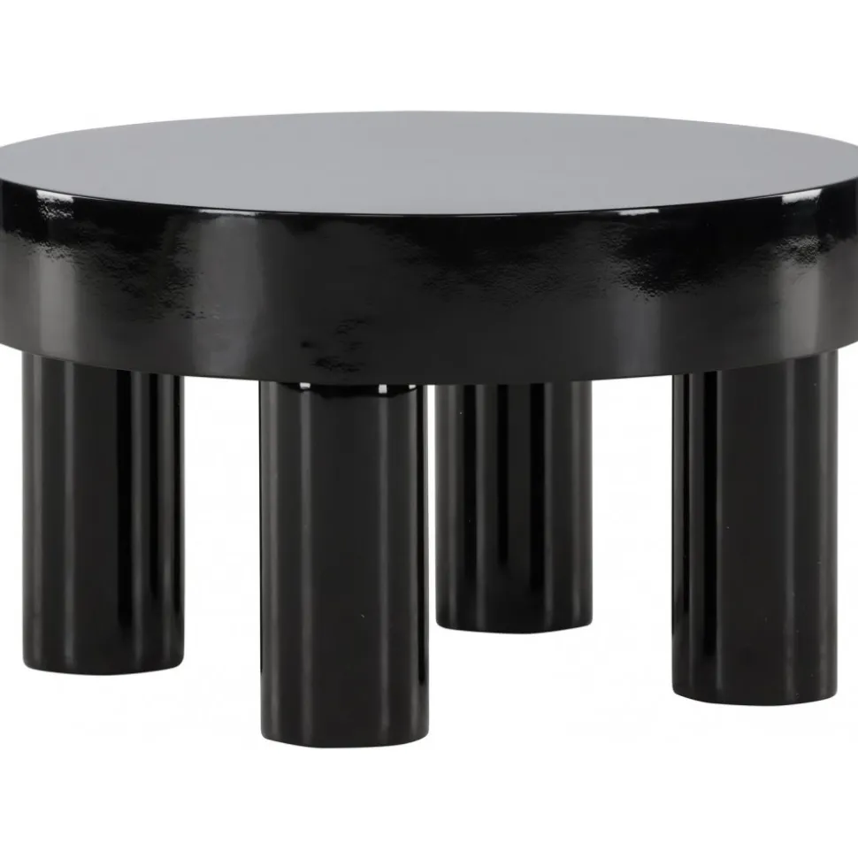 Varberg soffbord Ø60 cm - Svart